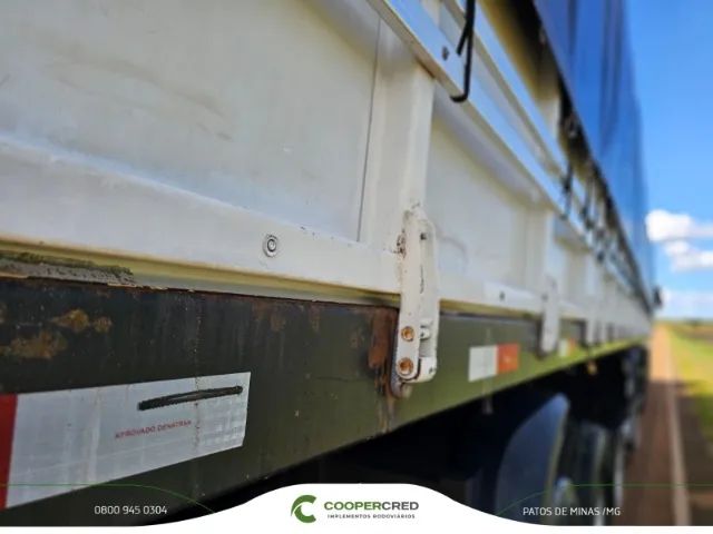 Carreta Graneleira 4 Eixos Facchini 2022 13,50m x 2,00m Assoalho Chapa - Foto 3