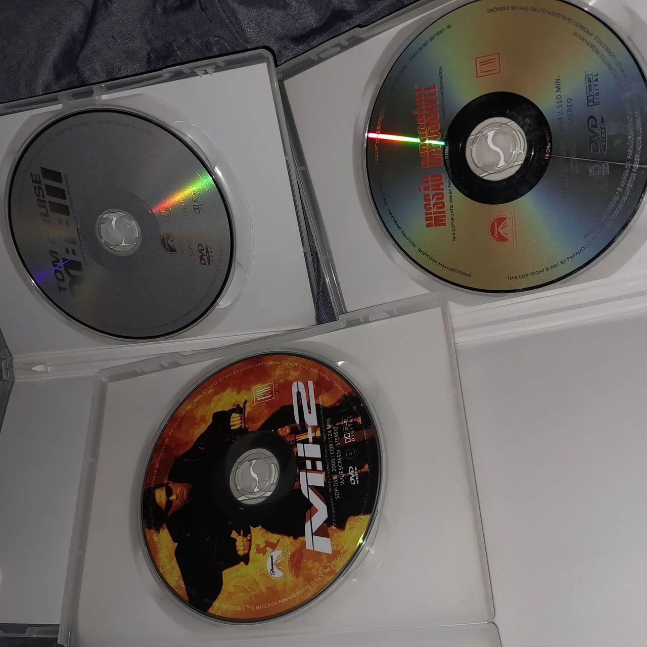 Kit 3 dvds Missão impossível  - Foto 4
