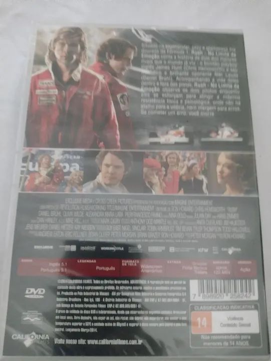 Dvd Rush - No Limite da Emoção - Foto 2