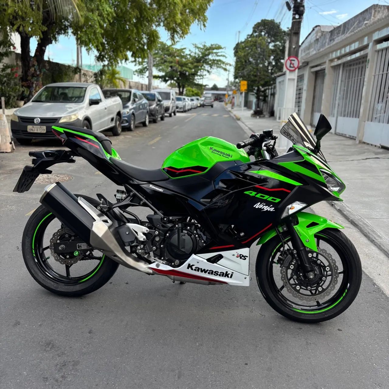Kawasaki Ninja 400 krt 2021 ipva pago  - Foto 6