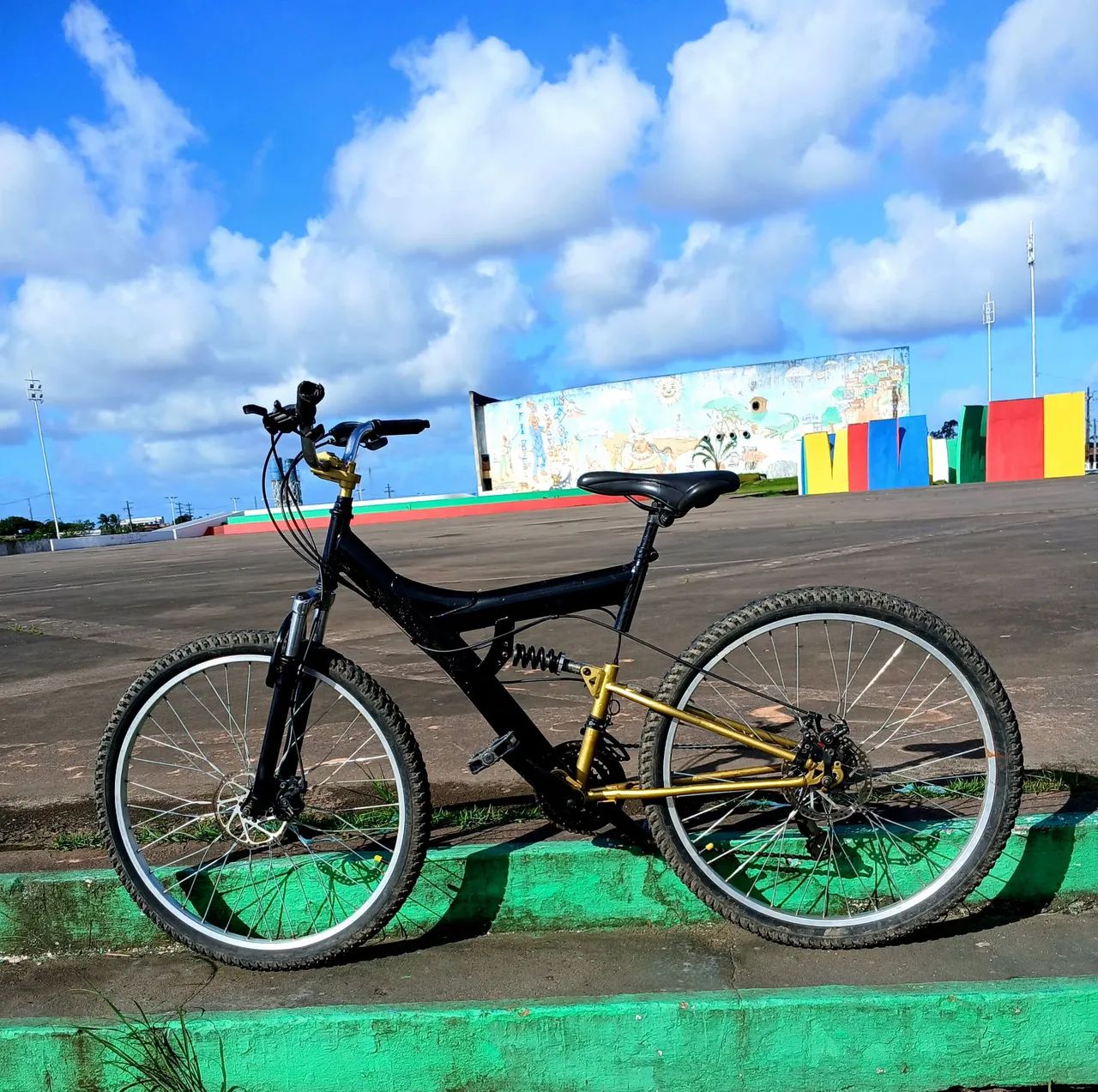 Bicicleta Full Bike Full Suspension Olx Bicicleta Aro 26 Track - Main Image