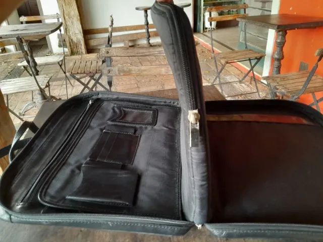 pasta executiva, em couro natural, da marca Inovathi.  - Foto 5