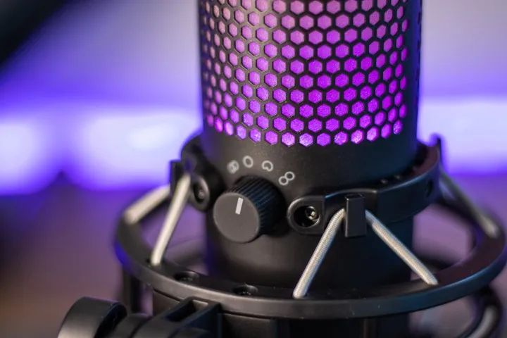 Microfone HyperX Quadcast S RGB ? Condensador com Caixa Original - Foto 3