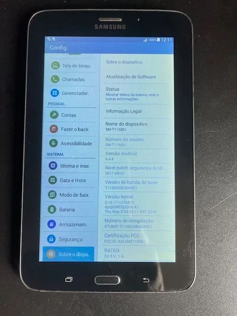 Tablet Samsung Galaxy Tab E  SM T116BU ! - Foto 4