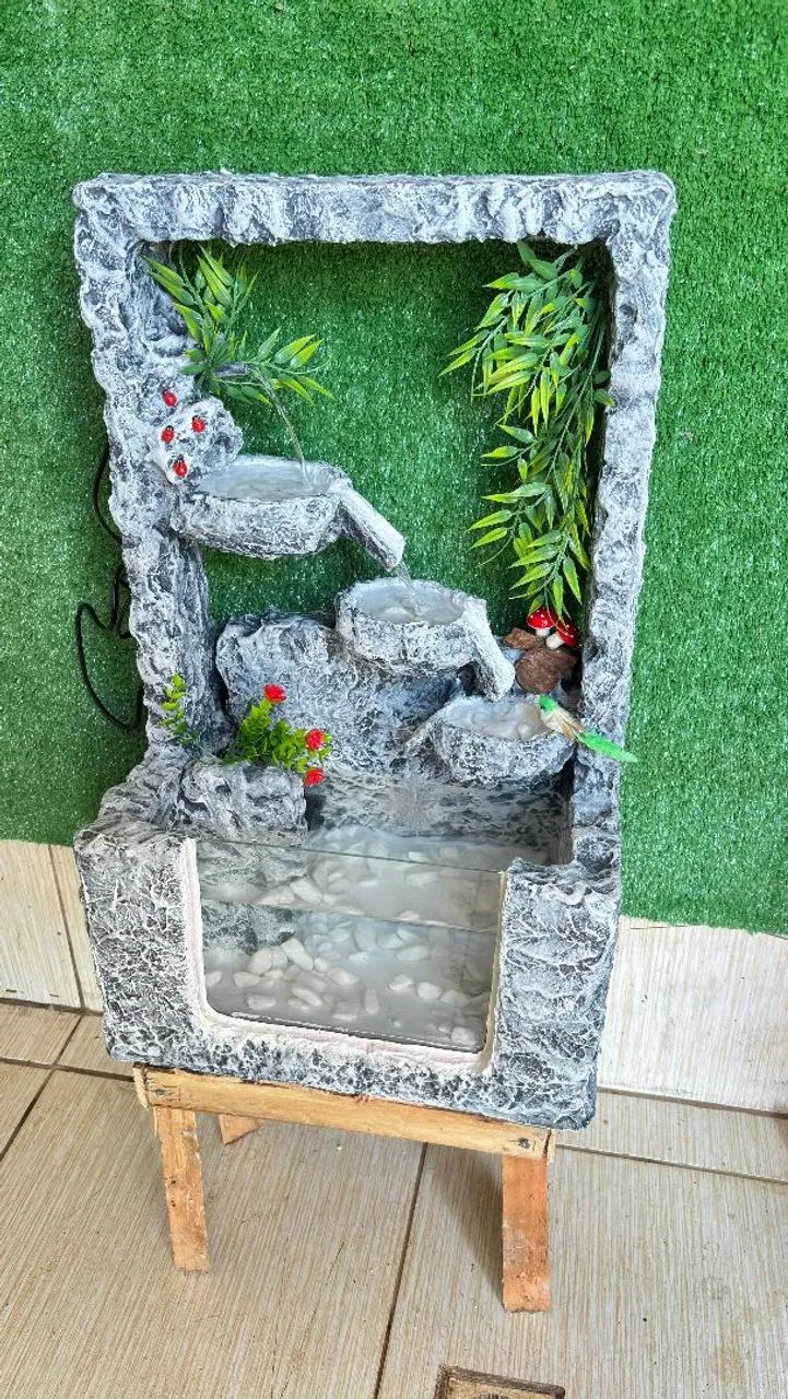 Cascata com aquário acoplado  - Foto 5