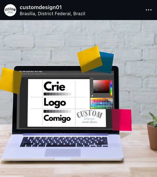 Crie sua logo comigo!