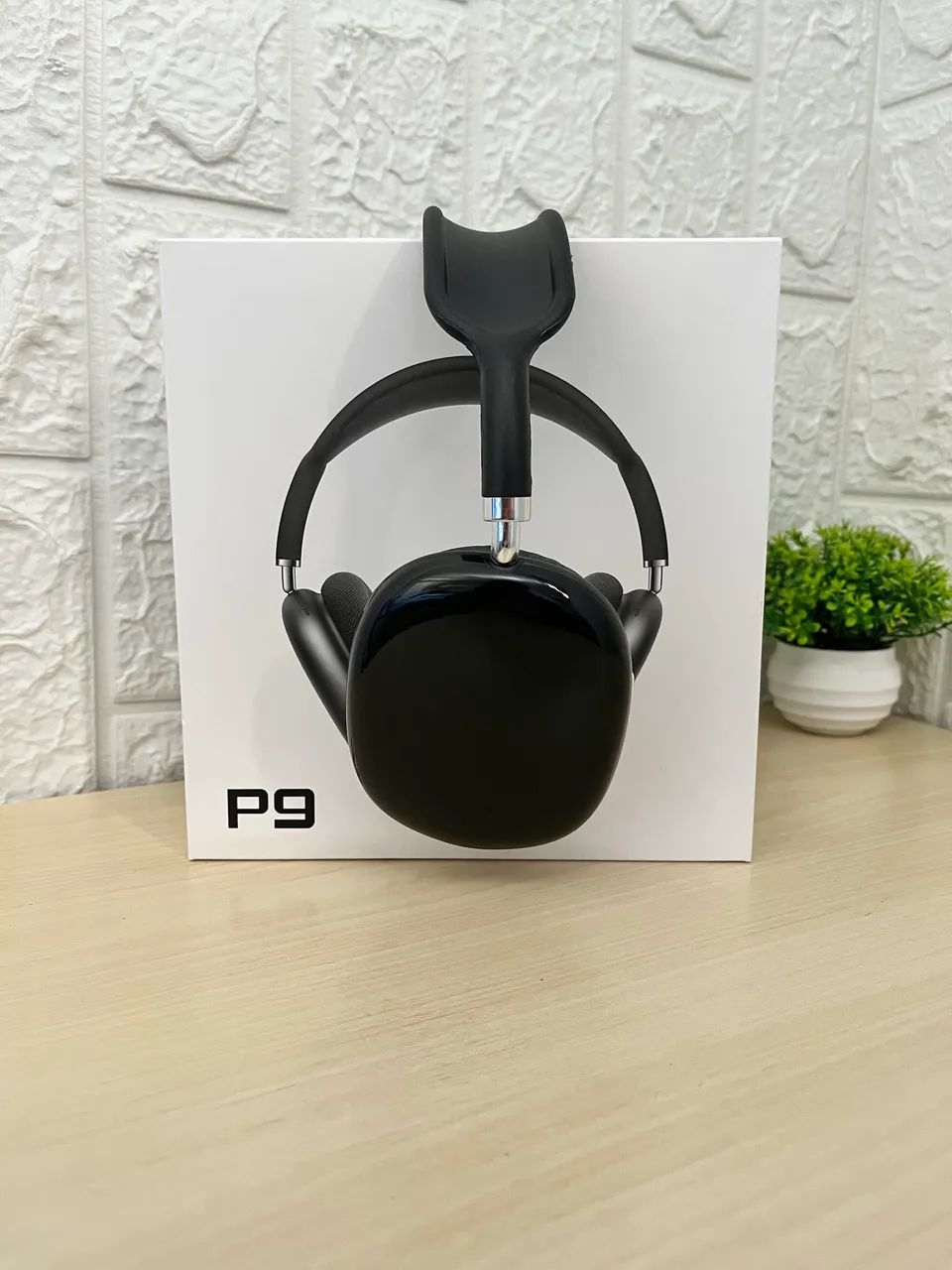 Headphone Bluetooth P9 preto novo! - Foto 2