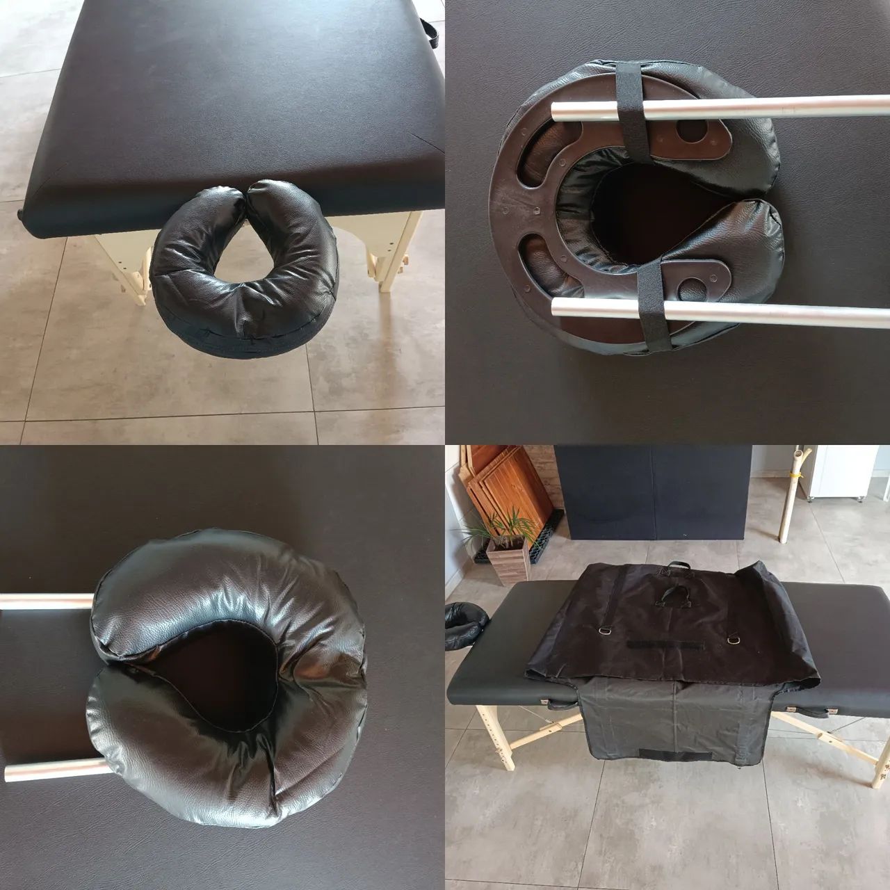 Maca Massagem/Shiatsu Legno Sírius SPA Luxo 80 cm PORTÁTIL, REFORÇADA E ALTURA REGULÁVEL - Foto 3