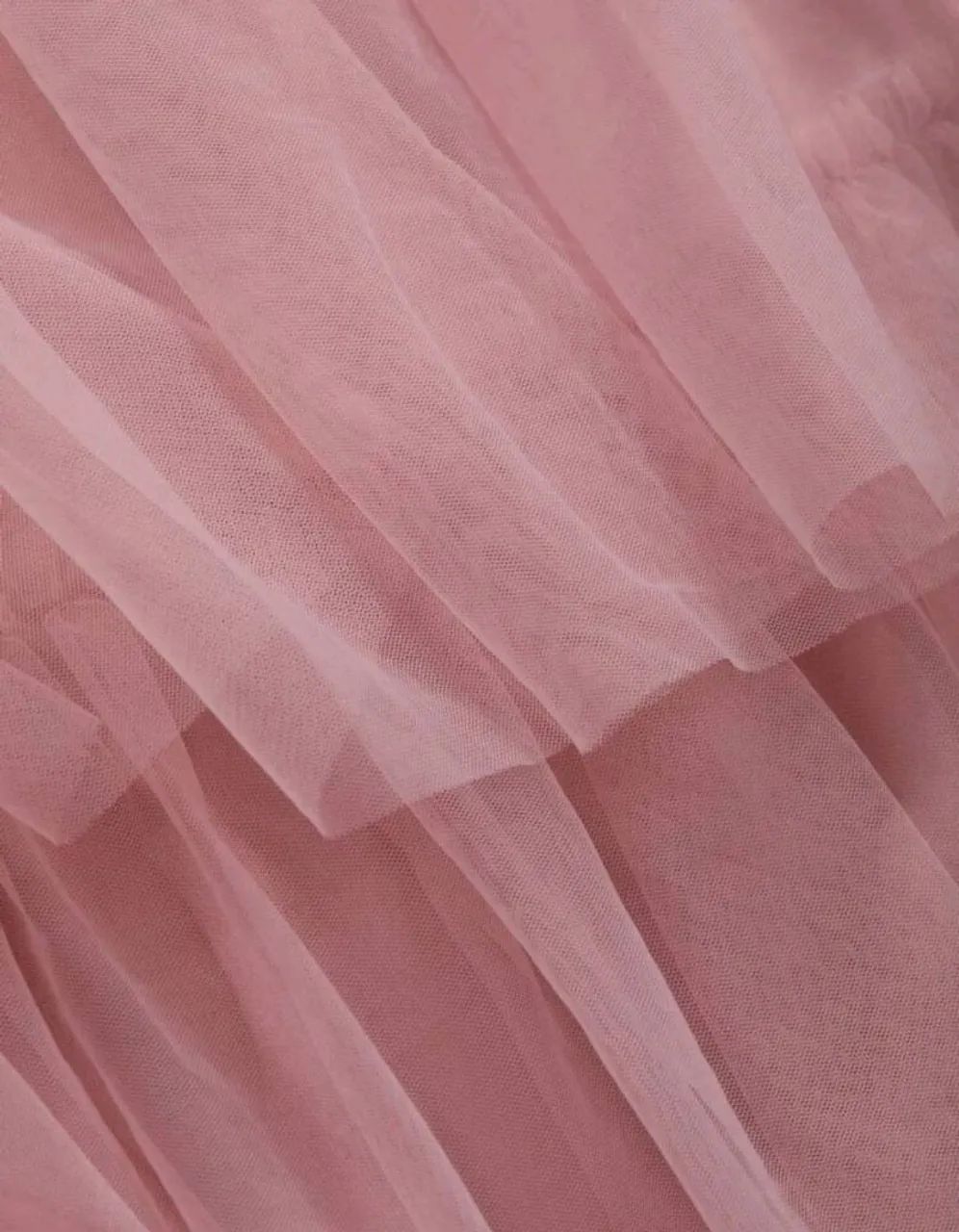 Saia de Tule Rosa - Tamanho M - Foto 3