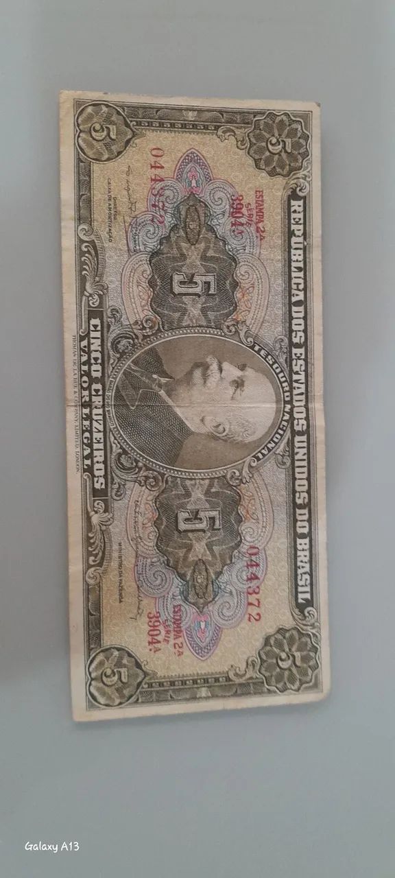 Notas Antiguas do Brasil - Foto 2