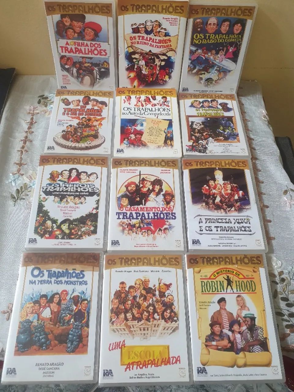 Coleção completa de DVDs dos Filmes dos Trapalhões Originais 42 volumes - Foto 4