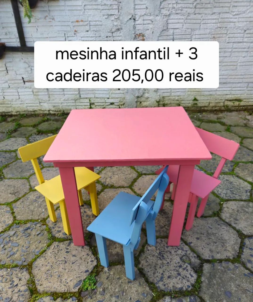 Mesinha e cadeira infantil  - Foto 2