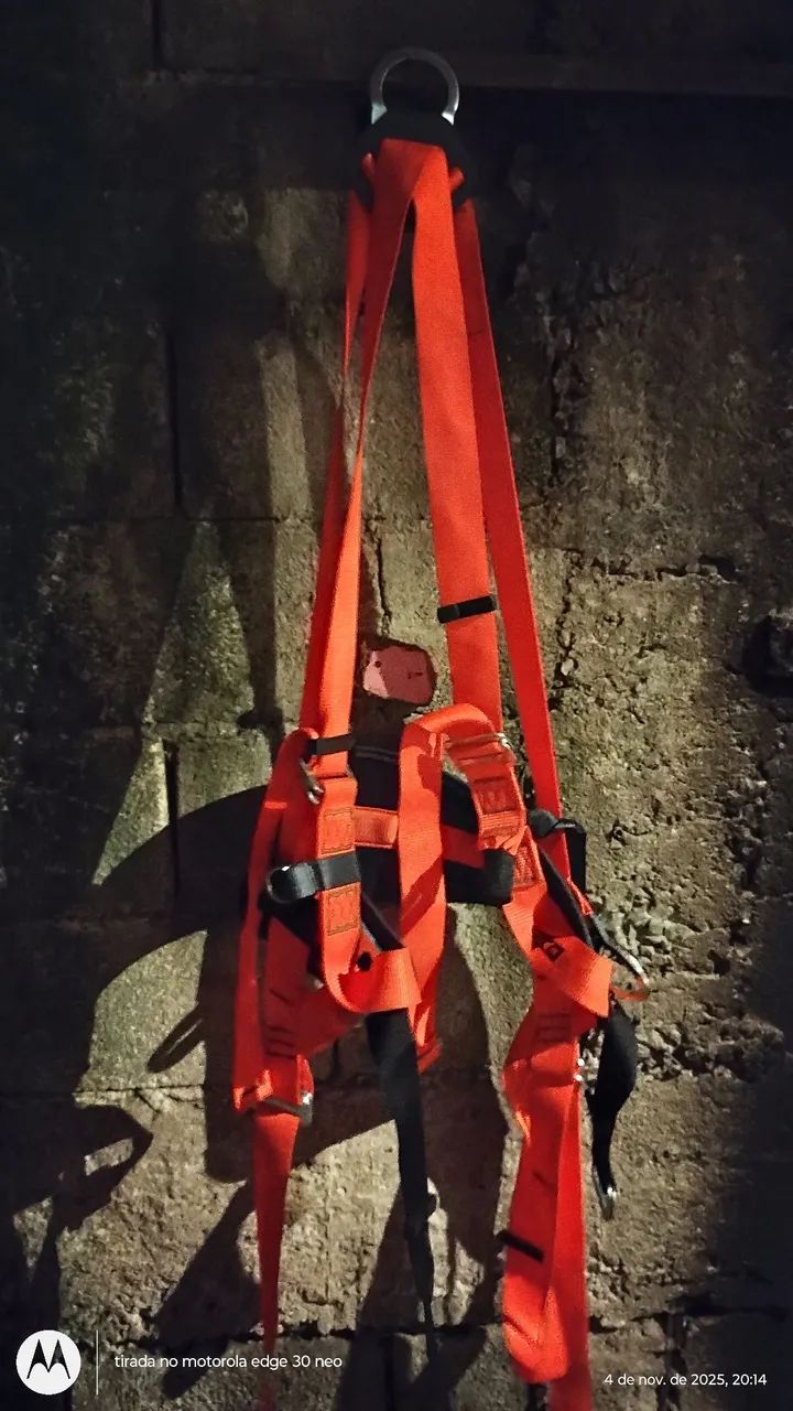 Cinto segurança paraquedista  - Foto 4
