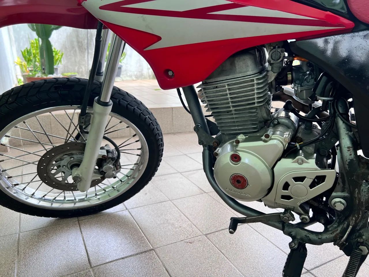 Honda Bros 150cc - Trail - Vermelha - Foto 3
