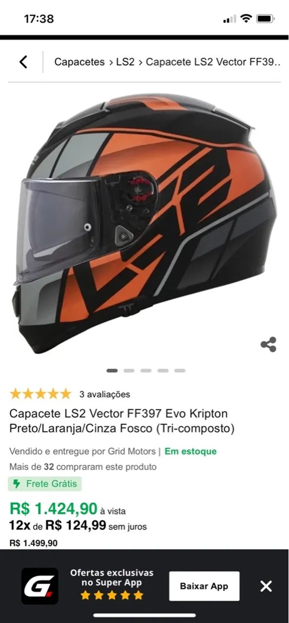 Capacete ls2 - Foto 5