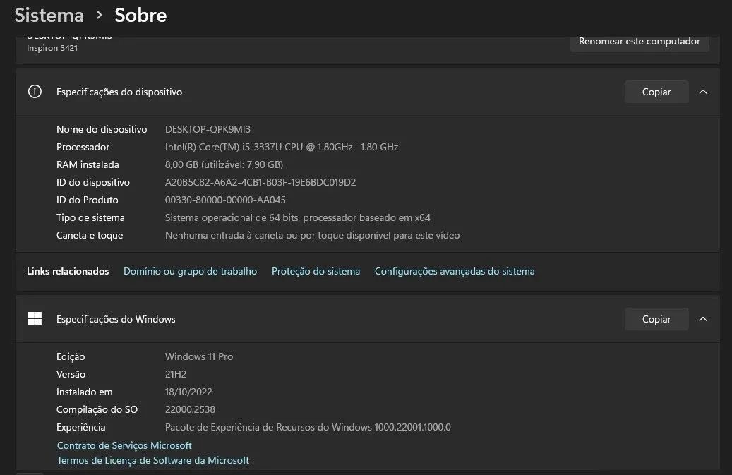 Notebook Dell - Tela 14 polegadas - Foto 2