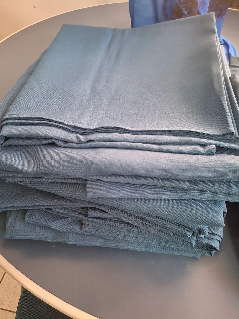 TOALHAS BRANCAS E COBRE MANCHAS AZUL - Foto 3