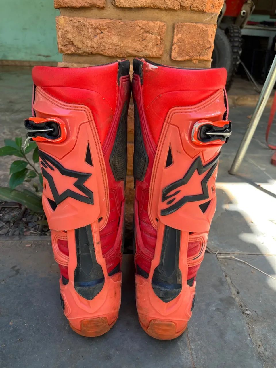 Bota Alpinestars Tech 10 para Motocross ou Trilhas - Foto 4