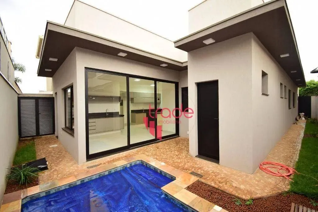 Casa à Venda em Condomínio Fechado no Recreio das Acácias em Ribeirão Preto com Piscina Aq