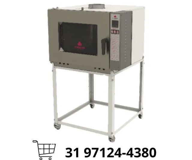 Forno Progas 5 esteiras Turbo elétrico Novo