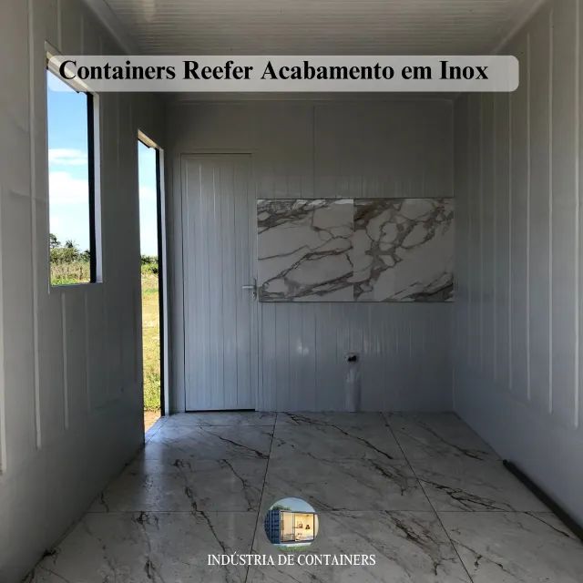 Container Reefer Acabamento em Inox - Foto 2