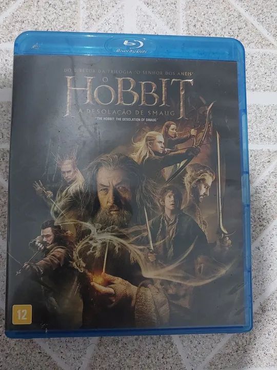 O Hobbit - A Desolação de Smaug (Blu-Ray) [1 Disco Quebrado]