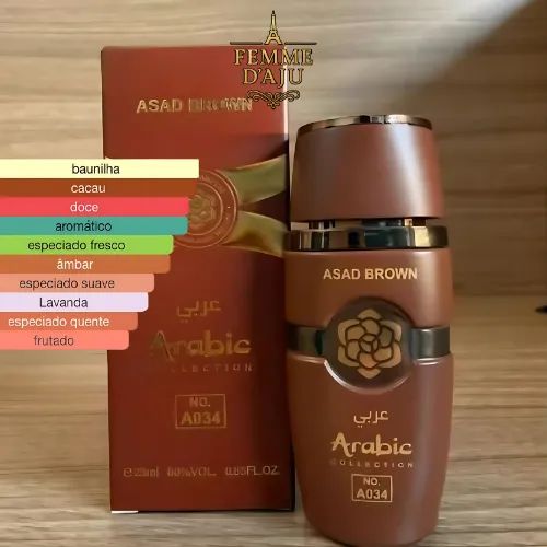 Perfume Asad Bourbon 25ml Miniatura Arabic - Foto 2