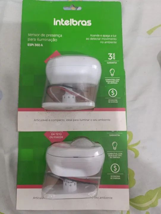 Sensor de presença intelbras