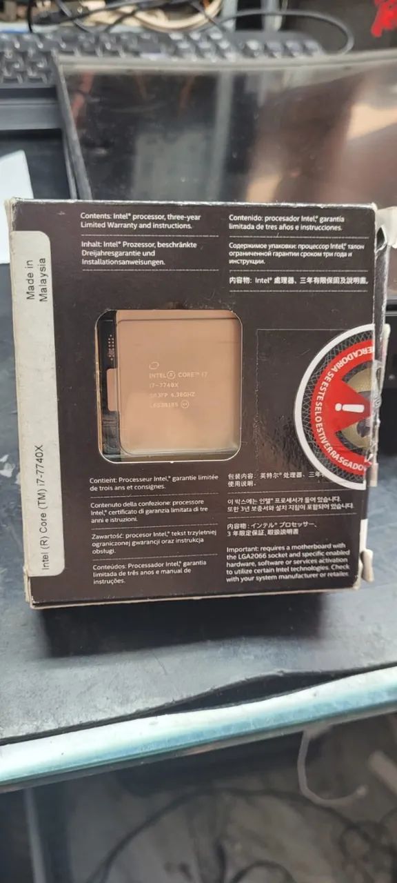 PROCESSADOR CORE i7 7740X NOVO - Foto 5