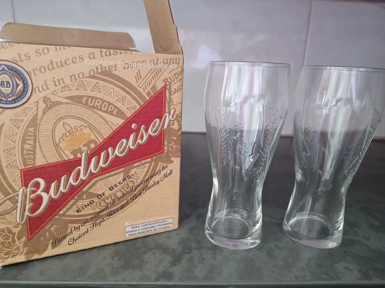 Copos Budweiser