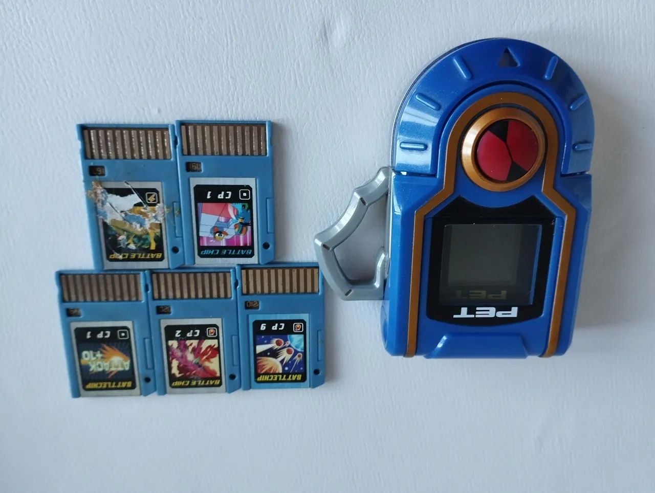 Megaman Advanced PET + 5 battlechips  - Foto 2
