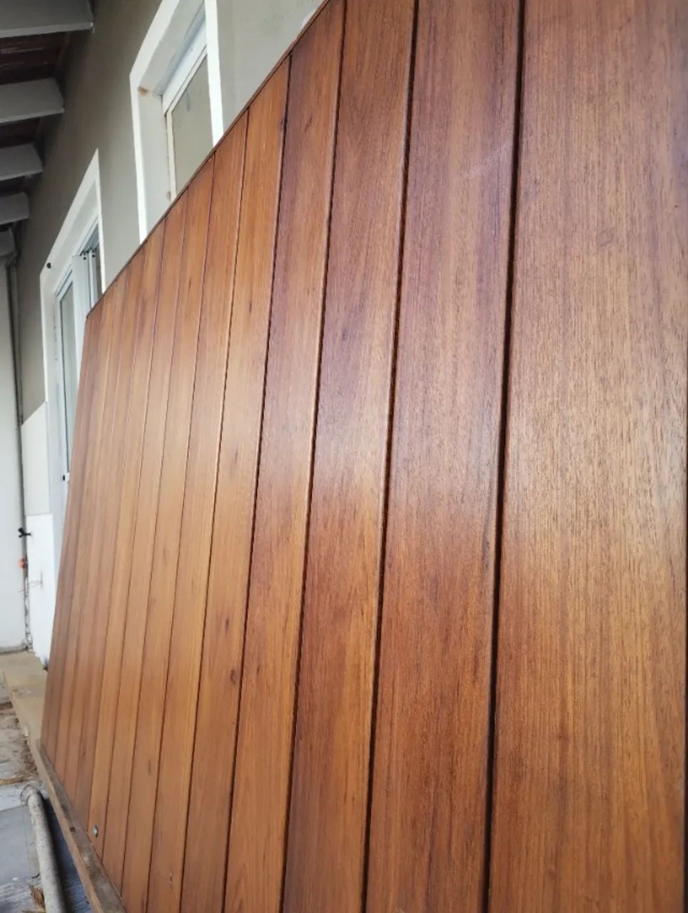 Solid Louro Freijó Pivot Door - 2.60 m Height x 1.60 m Width