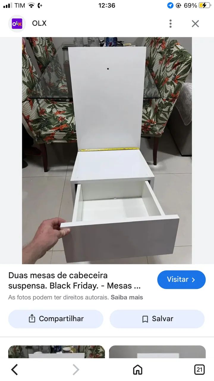 Penteadeira ou cabeceira de cama