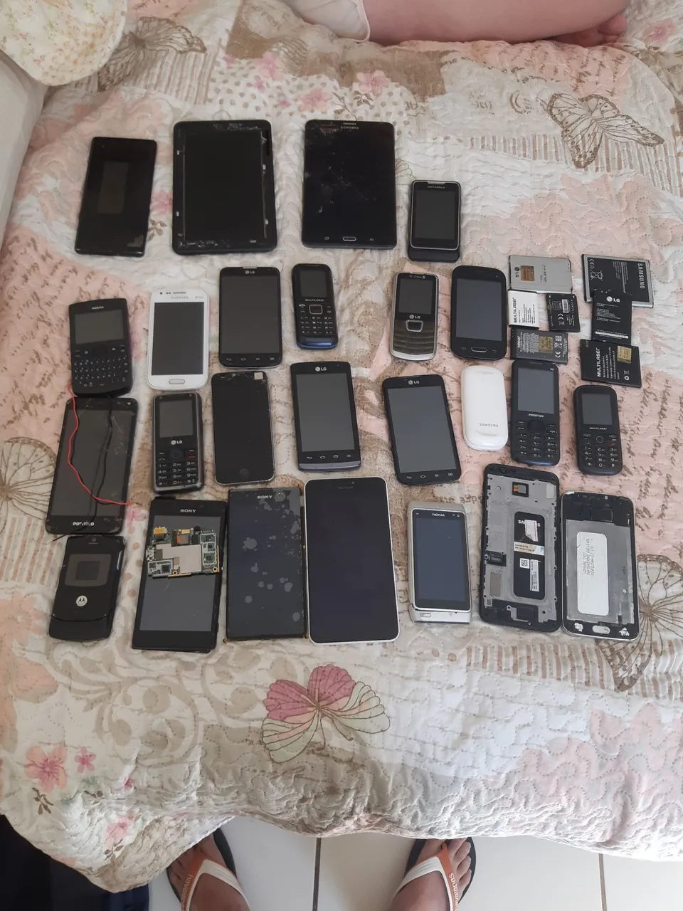 Lote de celulares