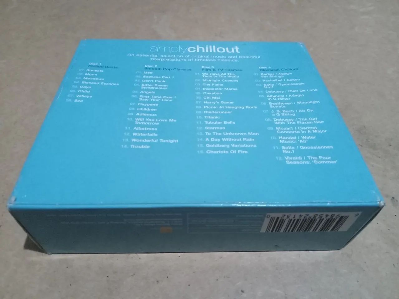 Simply chillout 4 cds of Chilled and smooth classics - Foto 3