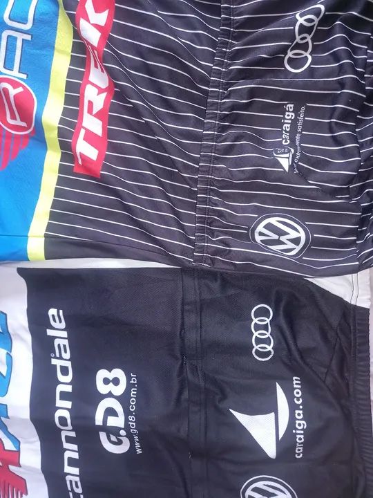 Lote Roupa para ciclismo veste P usada - Foto 4