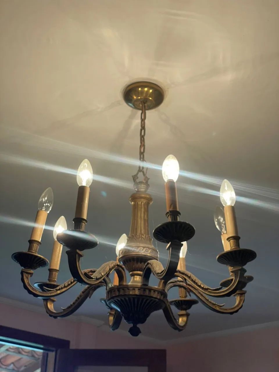 Lustre de bronze  - Foto 2