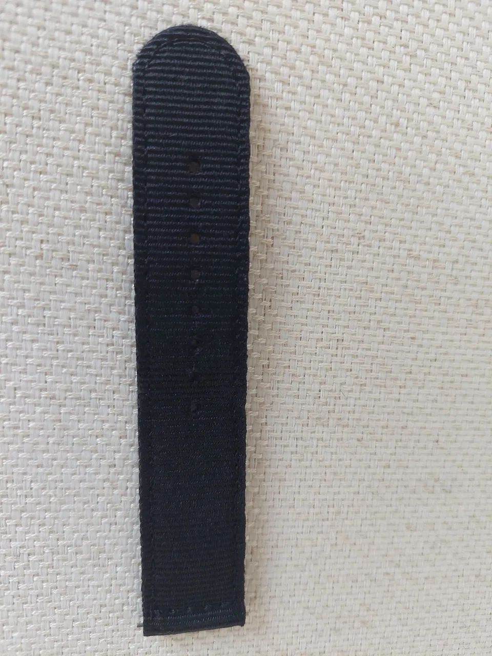 Pulseira de Relógio Nylon 22mm Preta - Foto 5