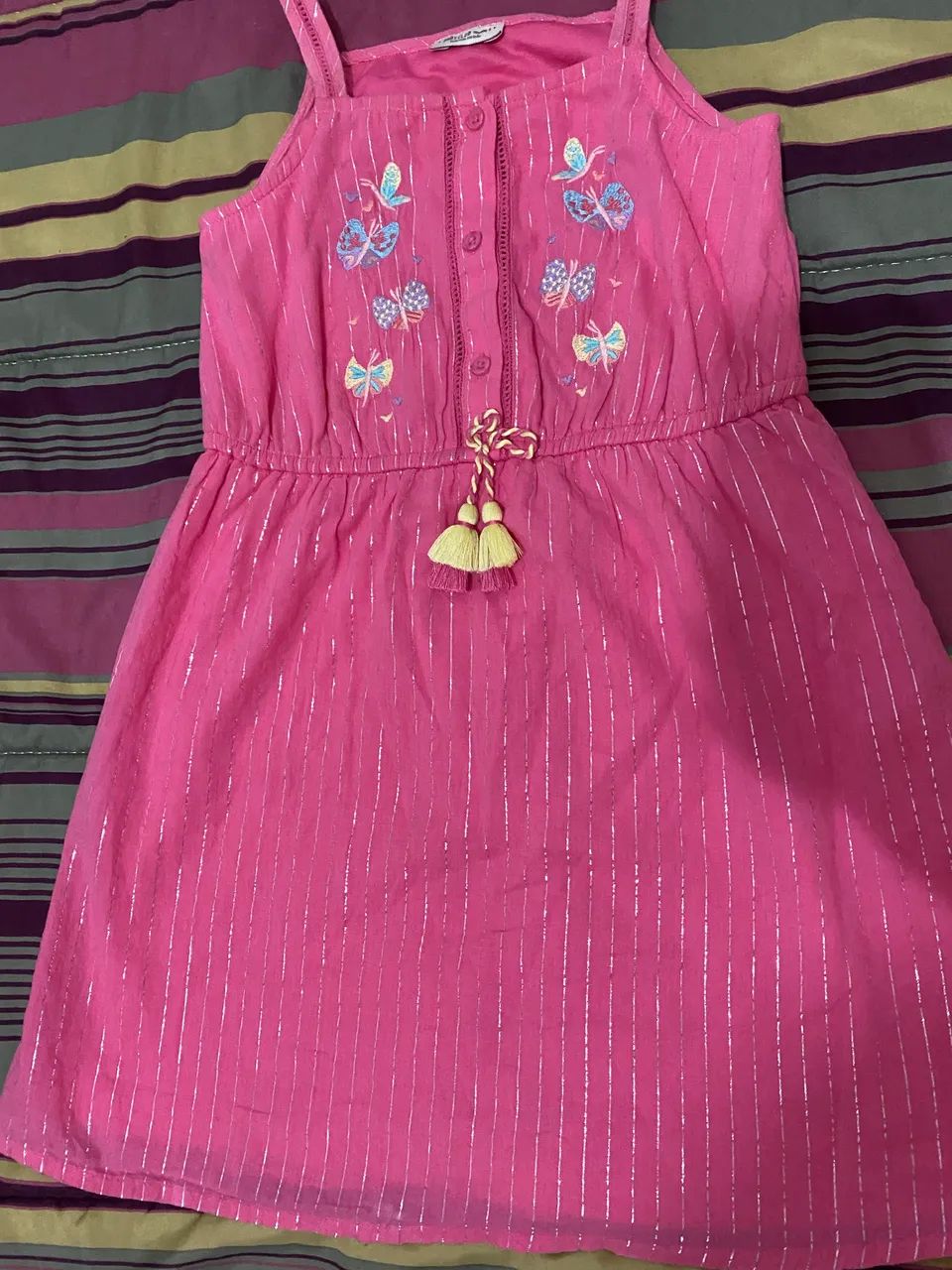 Vestido Festa rosa TAM 5 - Foto 2