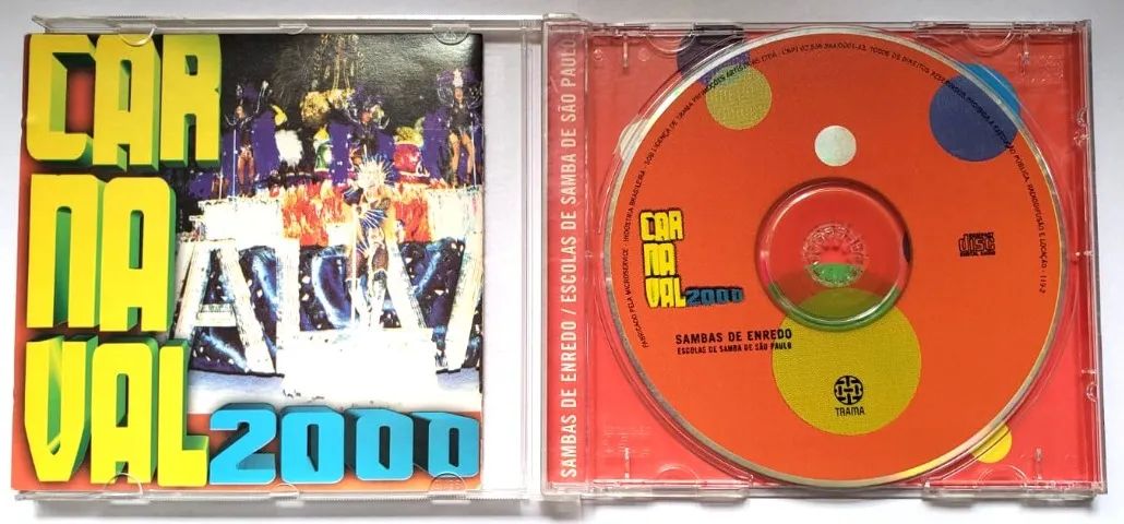 CD Sambas enredo carnaval de São Paulo 2000 - Foto 3