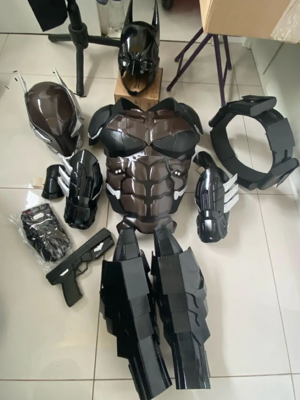 Fantasia Batman réplica - Colecionadores e Cosplay
