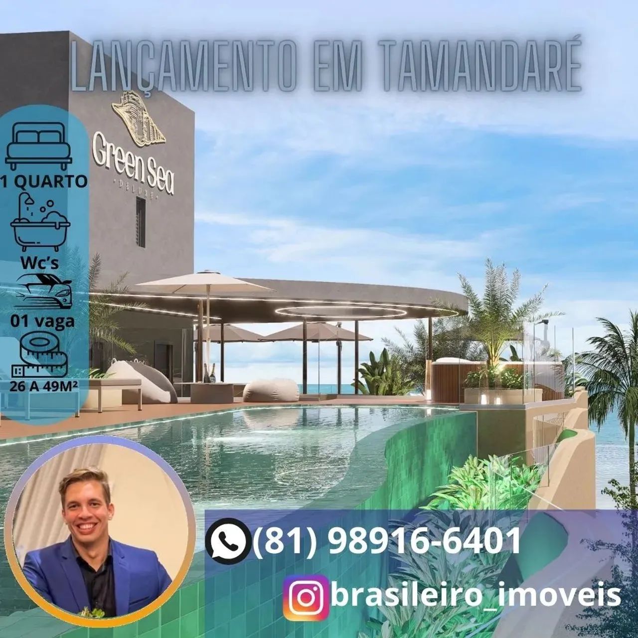 Oportunidade de Investimento em Tamandaré/50m do Mar/Não perca/São poucas unidades - Foto 3