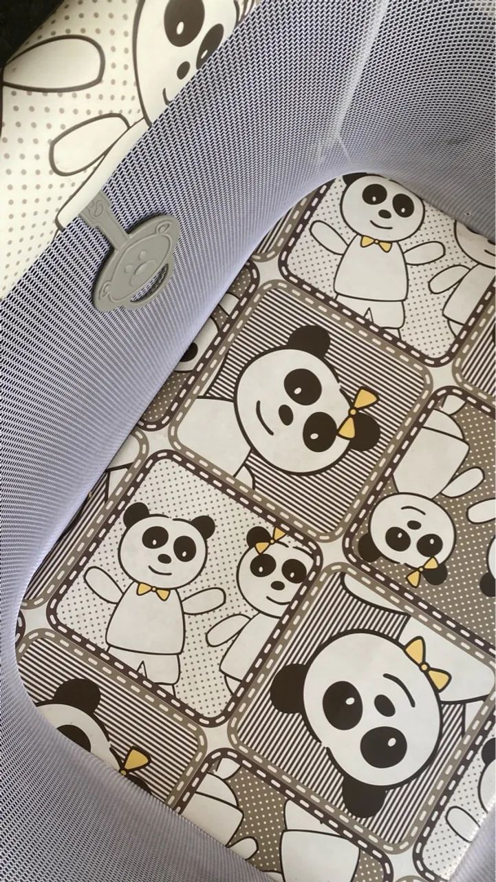 Cercado Bebê Galzerano - Panda - Foto 3