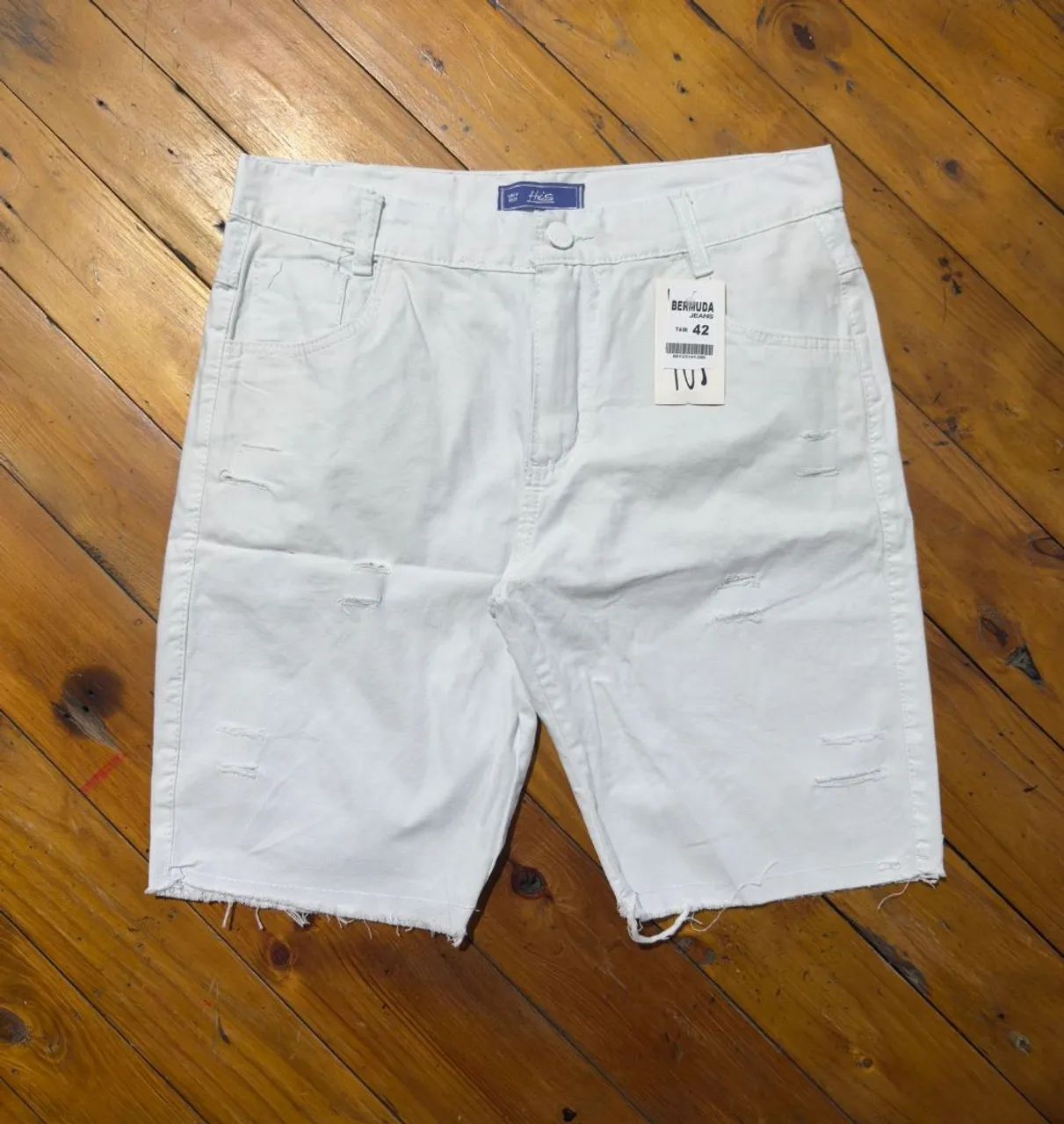 Short Branco Masculino