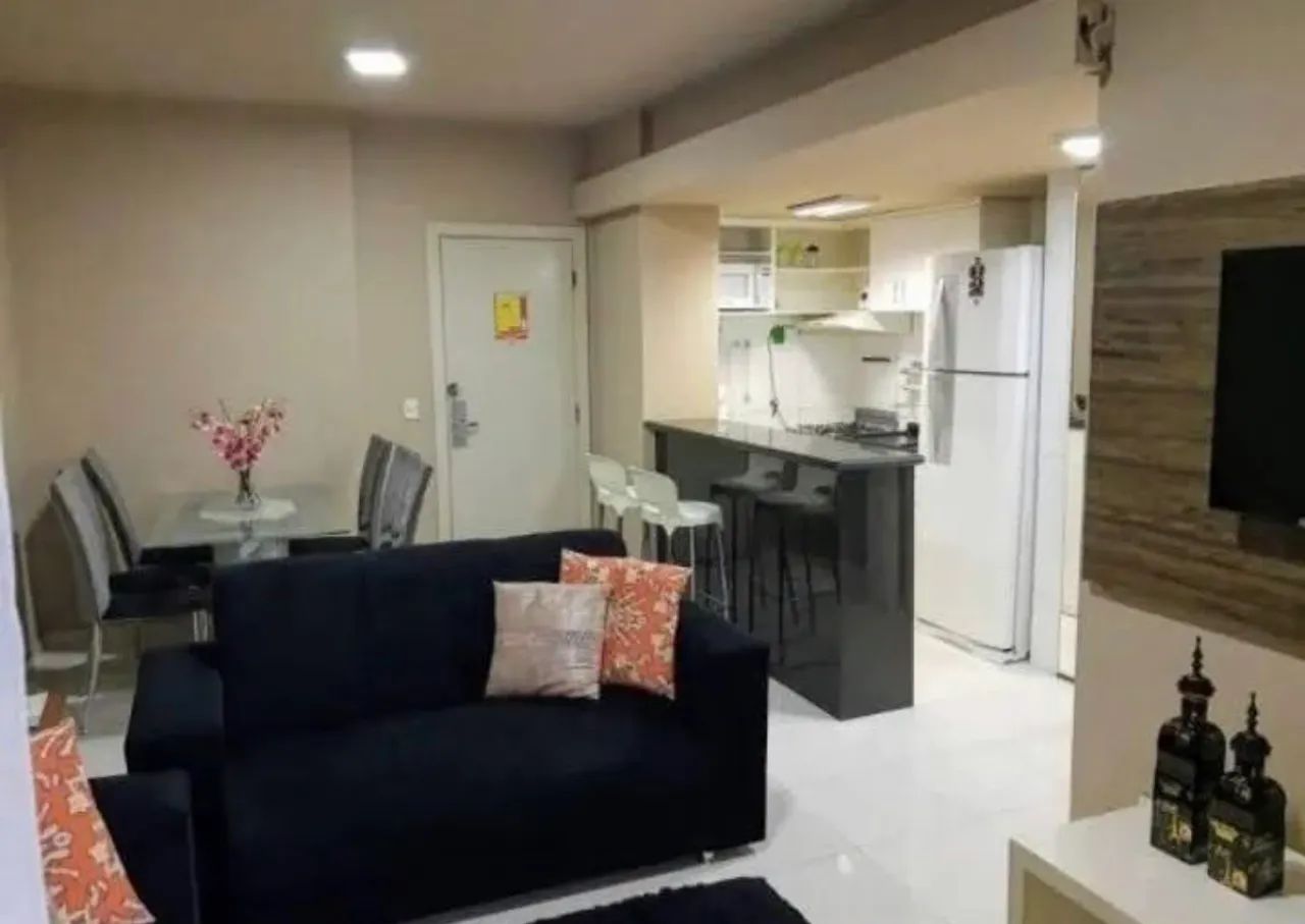 Alugo flat mobiliado com cozinha adrianopolis