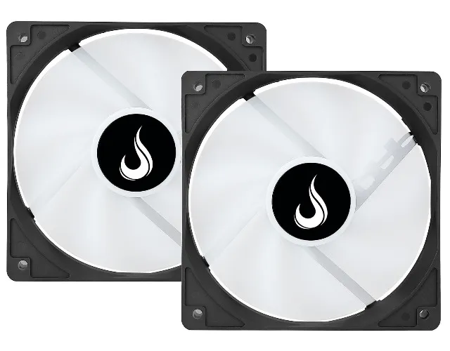 2x Cooler Fan Rise Mode Galaxy Air Turbine 2000rpm 120mm