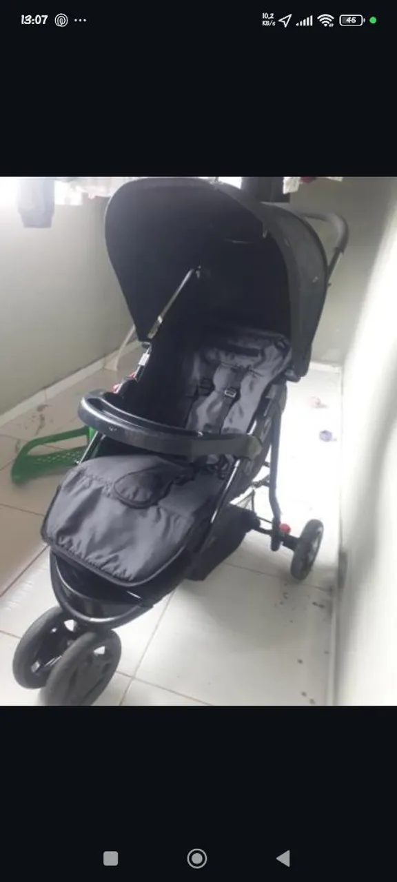 Ótimo carrinho de bebê
