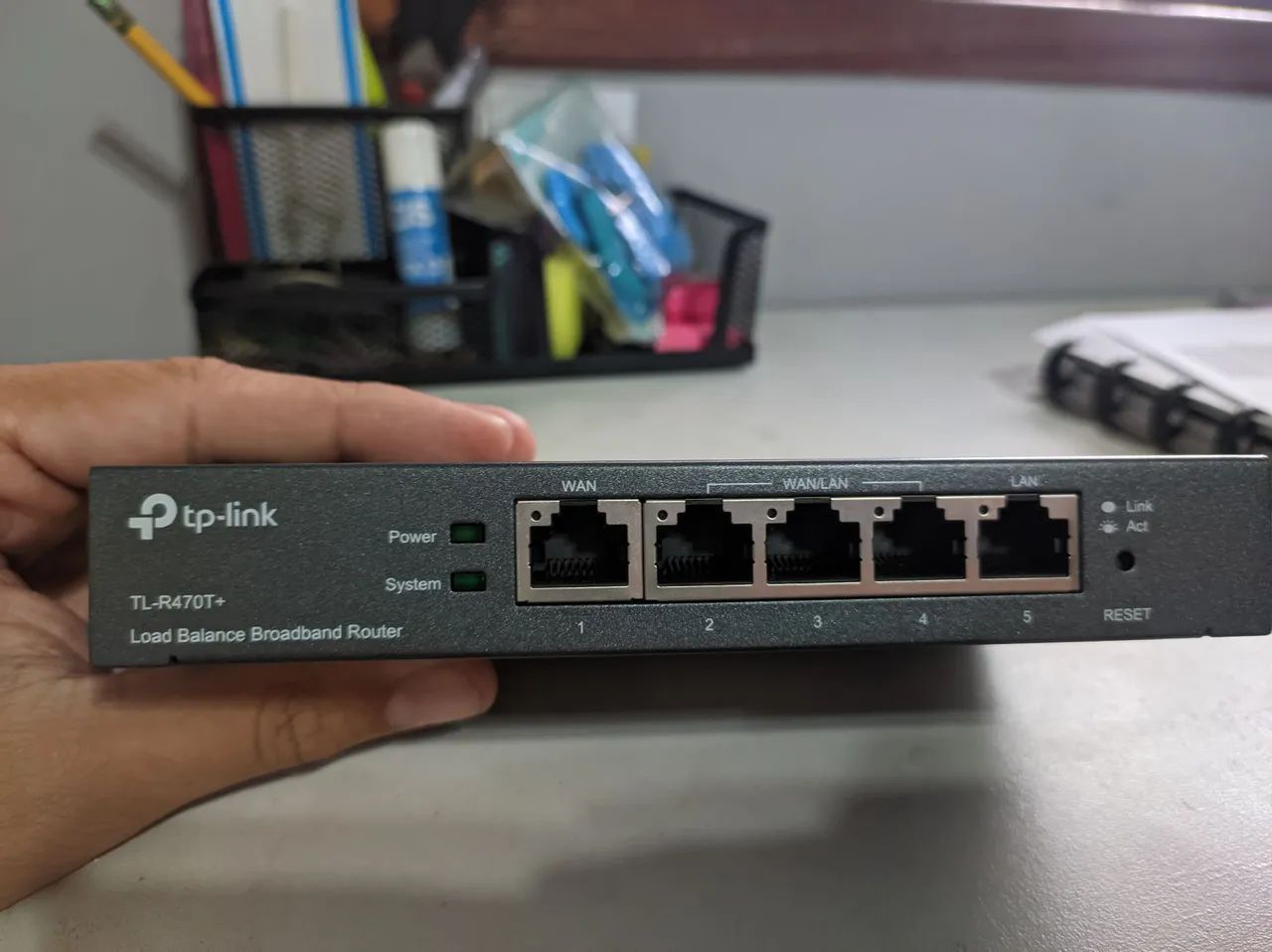 Roteador TP-Link TL-R470T+ Load Balance Broadband