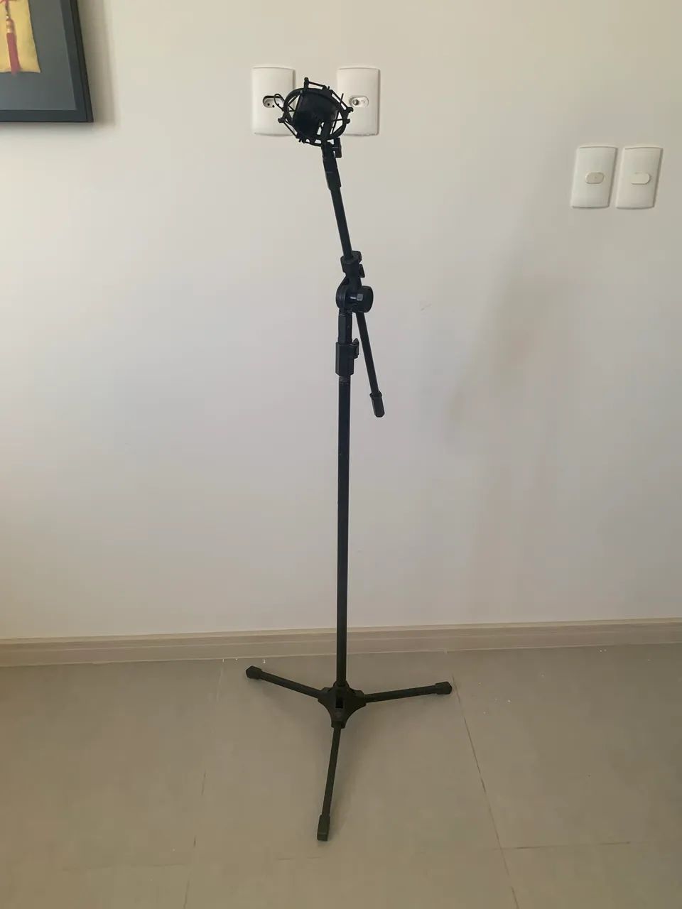 Pedestal para microfone 