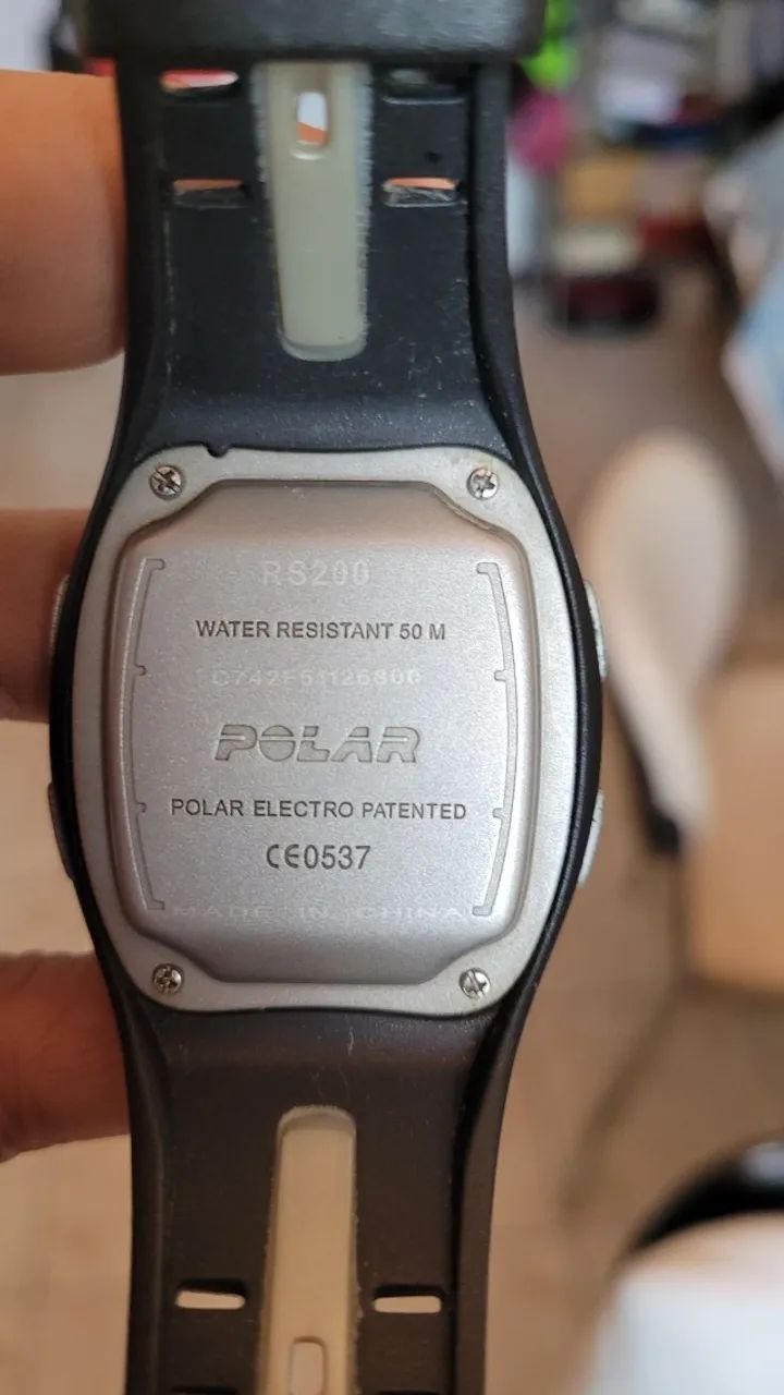 Monitor Cardíaco Polar RS200 SD - Relógio - Foto 3